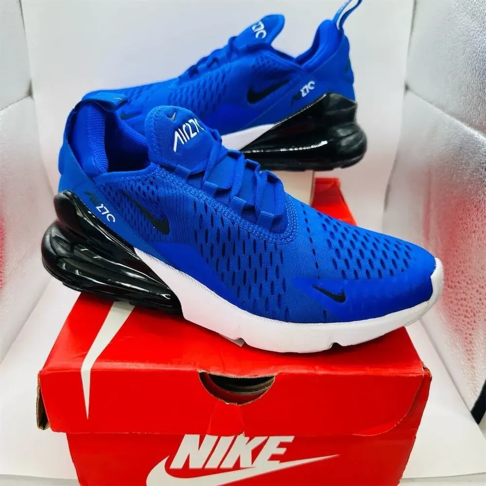 Nike Air Max 270 Royal Blue/Black | Youth Size 6.5Y / Women’s 8 US | New w/ Box